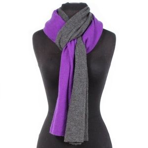 Henri Bendel Knit Cashmere Scarf
